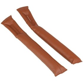 Resim Araç Oto Koltuk Arası Boşluk Kapatıcı Dropstop Düşme Engelleyici Kahve 