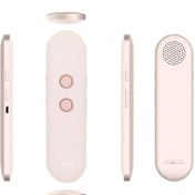 Resim T4 40 Dil İki Yönlü Gerçek Zamanlı Anında Ses Tercüman Taşınabilir Kablosuz Pink 