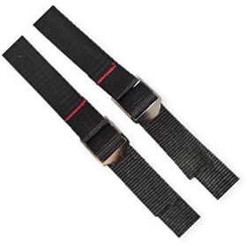 Resim Naturecamp Straps Sıkıştırma Perlonu 1.5 MT Metal Tokalı Dayanıklı Bağlama Kayışı 2 Adet 