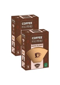 Resim Caffeo Filters No4 100 Adet Kahve Filtre Kağıdı X 2 Adet Diğer 
