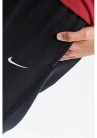Resim Nike Sportswear Loose Fit Pants Oversize Bol Kesim Pamuklu Eşofman Altı Siyah Siyah 