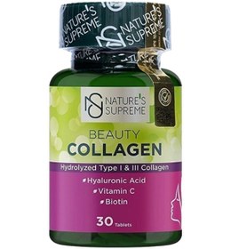Resim Nature's Supreme Beauty Collagen 30 Tablet 