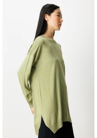 Resim On Fashion On Salaş Verev Sıfır Yaka Tunik Bej 