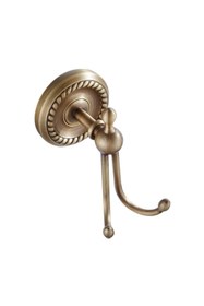 Resim Fause Bornoz Askılık Vintage Antik Pirinç 