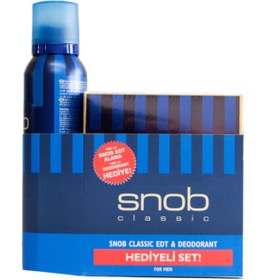 Resim Snob Edt 100 ml Erkek +deo Classıc 
