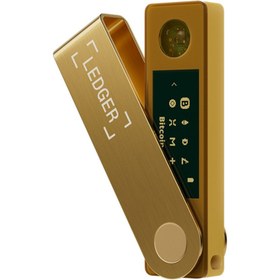 Resim Ledger Nano X Altın Kripto Donanım Cüzdanı 