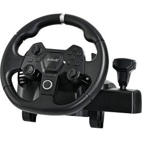 Resim Hepta Collection Kontorland AP7 Gaming Racing Wheel PC-PS3-PS4-XBONE-N-Switch-Android Uyumlu Oyun Direksiyonu 