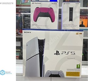Resim Ps5 CD'Lİ Slim SIFIR - 2.Kol - Şarj Standı - Takas Olur - KURYE 