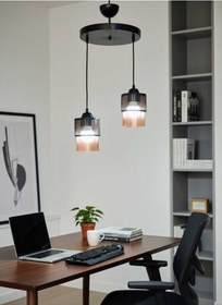 Resim Vianna 2li Siyah Sarkıt Füme 