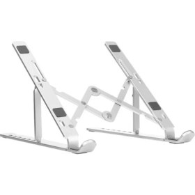 Resim Mena Rise Macbook Notebook/laptop Tablet Standı Katlanabilir Metal Tasarım ( Lisinya ) 