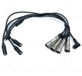 Resim Volkswagen Caddy 1 Golf 1 2 Jetta 2 Passat Polo Classic Scirocco ve Seat Cordoba Ibiza 2 Toledo 1 1981 ve Sonrası Uyumlu Buji Kablosu Seti 