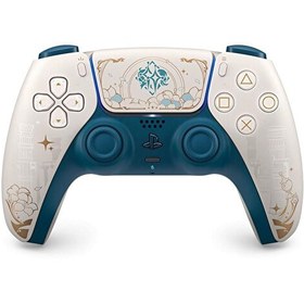 Resim Sony Playstation 5 Dualsense Controller Genshin Impact Limited Edition (Bilkom Garantili) 