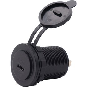 Resim Teltree 2021 Yeni 45w Pd Tip-c Akıllı Tanımalı Araç Şarj Cihazı, Hızlı Şarj, 12/24v Çalışma Voltajı, Mavi Abs Malzeme 