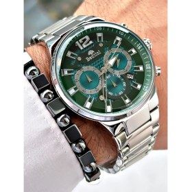 Resim Bentini Fonksiyonlu ve Takvimli Lüks Saat 