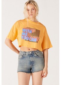 Resim Regular Fit Normal Kesim Normal Bel Esnek Jean Kot Şort W231816404 Açık Mavi 