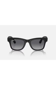 Resim Ray-Ban Meta Wayfarer Akıllı Gözlük 601ST350 Mat Siyah Polar Gradıent Graphıte RW4006 
