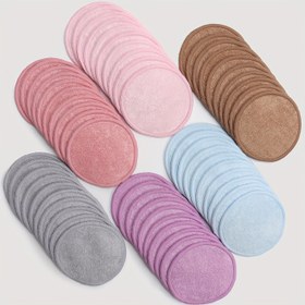 Resim 8/10 adet makyaj çıkarıcı ped, suda bekletilerek hızlıca makyaj çıkarılabilir ve derin temizlik için makyaj çıkarıcı su ve yüz temizleyici ile eşleştirilebilir. Çamaşır makinesinde yıkanabilir ve tekrar kullanılabilir 