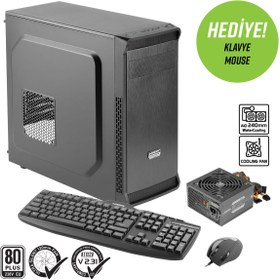 Resim Green Oraman Plus 1X120MM 1x3.0 2x2.0 USB Bilgisayar Kasası ( 