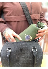 Resim İpek Dokulu Taşıma Çantalı Seccade Ipk05 