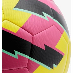 Resim Öğretici Futbol Topu - 5 Numara - Sarı / Pembe - Learning Ball 