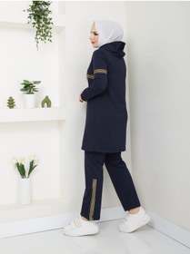 Resim CNG MODA Tesettür Simli Eşofman Takımı 