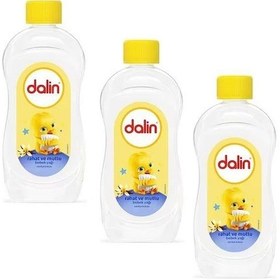 Resim Dalin Rahat Ve Mutlu Vanilya Kokulu Bebek Yağı 200 Ml 3 Adet 