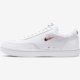 Resim Nike Court Vintage Premium Erkek Günlük Ayakkabı Ct1726 100 Beyaz 