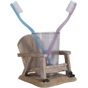 Resim Diş Fırçalık Ve Macunluk Sandalye Poliresin 13x11x10cm Diğer 