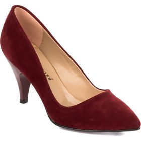 Resim Fox Shoes Bordo Kadın Topuklu Ayakkabı A922151102 