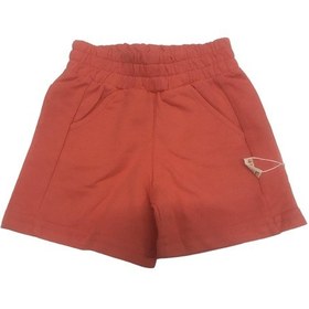 Resim Tiffany Şort Oversize Theme Mercan-10786 Mercan 