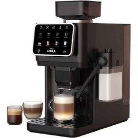 Resim Arzum OK0042 Okka Barista Pro Tam Otomatik Espresso Kahve Makinesi, Siyah Krom 