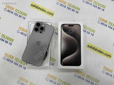 Resim Apple iPhone 15 Pro İkinci El TR | 128 GB | Natürel Titanyum İkinci El TEMİZ KULLANILMIŞ PİL 81 İPHONE 15 PRO 128 GB FARUK TELEKOMDA