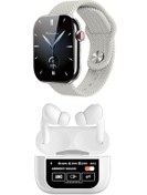 Resim Carmenta X10 Akıllı Saat + BT PRO ANC 2. Nesil Bluetooth Kulaklık - İkili Teknoloji Paketi 