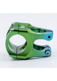 Resim Raptor As-07 Alümınyum Gidon Boğazı 31,8 Mm Bisiklet Gidon Boğazı Mavi Yeşil Renk Yeşil Mavi 