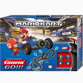 Resim GO!!! Nintendo Mario Kart Mach 8 Slot Araba Yarışı Sistemi 5,3 m - Renkli 
