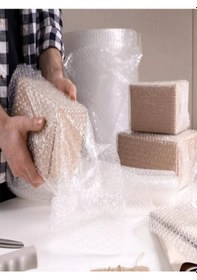 Resim Bant Evi Balonlu Naylon Patpat Havalı Eşya Koruma Ambalaj Paket 100 CM x 50 M 