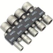 Resim 9 Adet Rüzgar Grup Prizleri, Isıl İşlem, 6.35mm Altıgen Yan Yana, 5-13mm Çap 