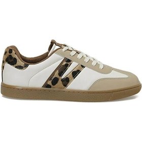 Resim Kınetıx 5w Peru 5pr Leopar Kadın Sneaker Bej 