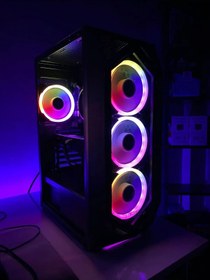 Resim RYZEN Atlas / Gaming Pc Oyuncu Bilgisayarı Masaüstü Kasa 5 5500 Rx580 8gb Hazır Sistem 