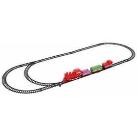 Resim Tren Oyuncak Mini Express Eğitici - Tren Seti - Makaslı Tren Seti 