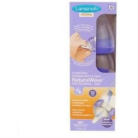 Resim Lansinoh Momma Biberon ve Natural Wave Biberon Emziği 240 ml 