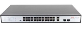 Resim POE-2421SFP-300W 24x10/100 2x Gigabit Uplink 1x Sfp 360w Poe Combo Rack Tipi Switch Uranium