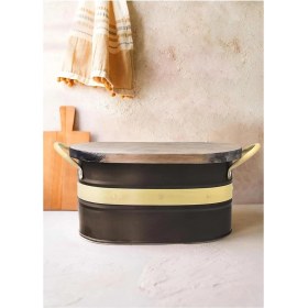 Resim Karokstore The Mia Galvin Ekmek Saklama Kabı Siyah 