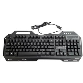 Resim Multıbox Gk-900 Usb Q Oyuncu Klavyesi Rgb Işıklı Metal Kasa 