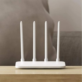 Resim Xiaomi Mi Router 4c, Wlan Yönlendirici 300 Mbps 2,4 Ghz, 802.11B/G/N, 802.3/3U, 64 MB Ram, 4 Anten, 