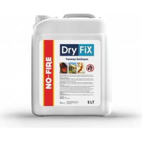 Resim Dryfix No - Fıre Yanmaz Şeffaf Yangın Solüsyonu 5 Lt 