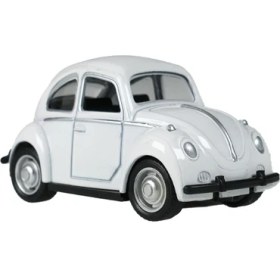 Resim Diecast Metal Çek Bırak Mini Vosvos 5X9CM 