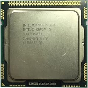 Resim CHYYAC Intel Core i5-750 i5 750 2,6 GHz Dört Çekirdekli Dört Dişli CPU İşlemci 8M 95W LGA 1156 