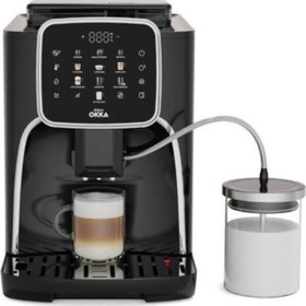 Resim Arzum Okka Pro M OK0028-05 Krom Tam Otomatik Espresso Makinesi 
