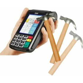 Resim Ael-Tech Yeni Nesil Yazar Kasa Pos Ekran Koruyucu Cam 0.26 MM Temperli Cam ile Ekran Koruma 